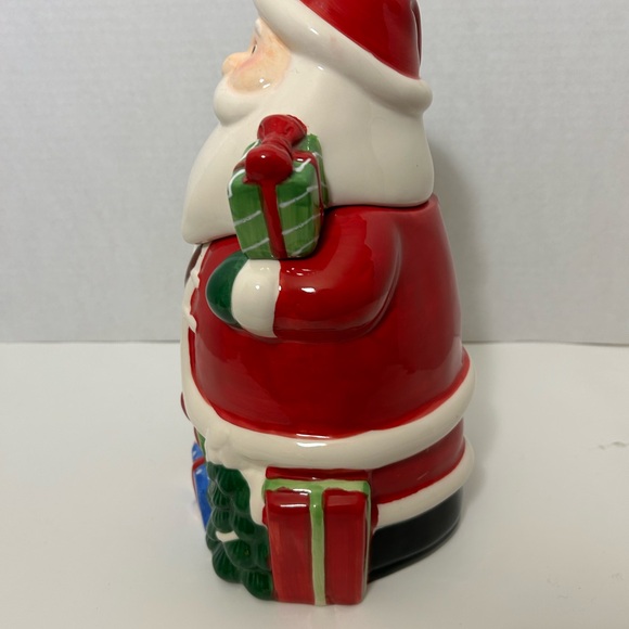 Ceramic Santa Cookie Jar With Box - Picture 2 of 12